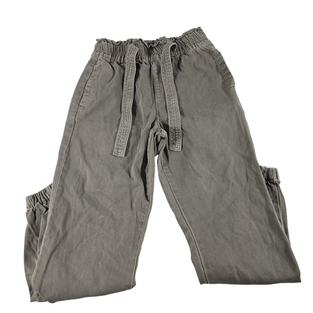 KanCan Women Olive Taupe Paperbag Waist Jogger Pants KC78005TP Size S